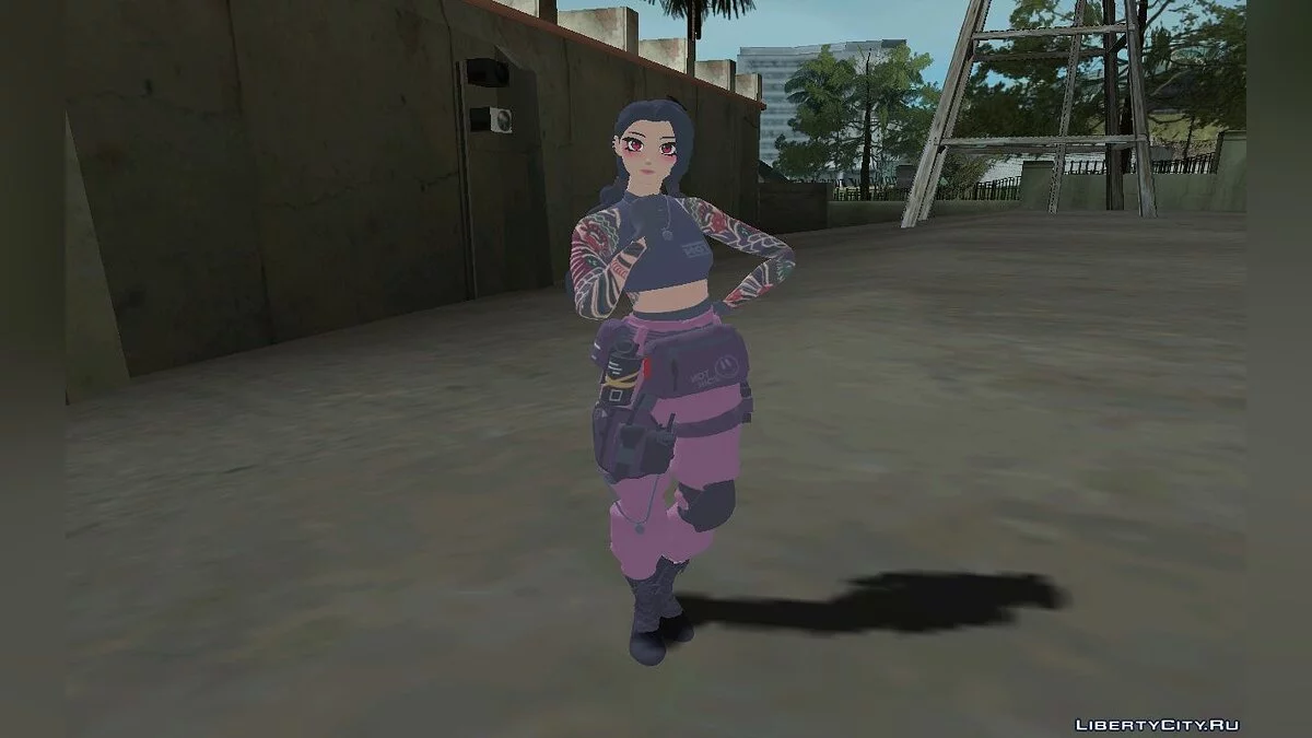 来自 Fortnite 的 R.E.M.Wakers / GTA San Andreas