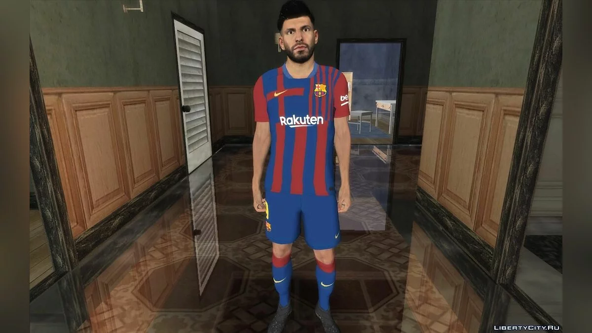 Sergio (Kun) Agüero - Barcelone / GTA San Andreas