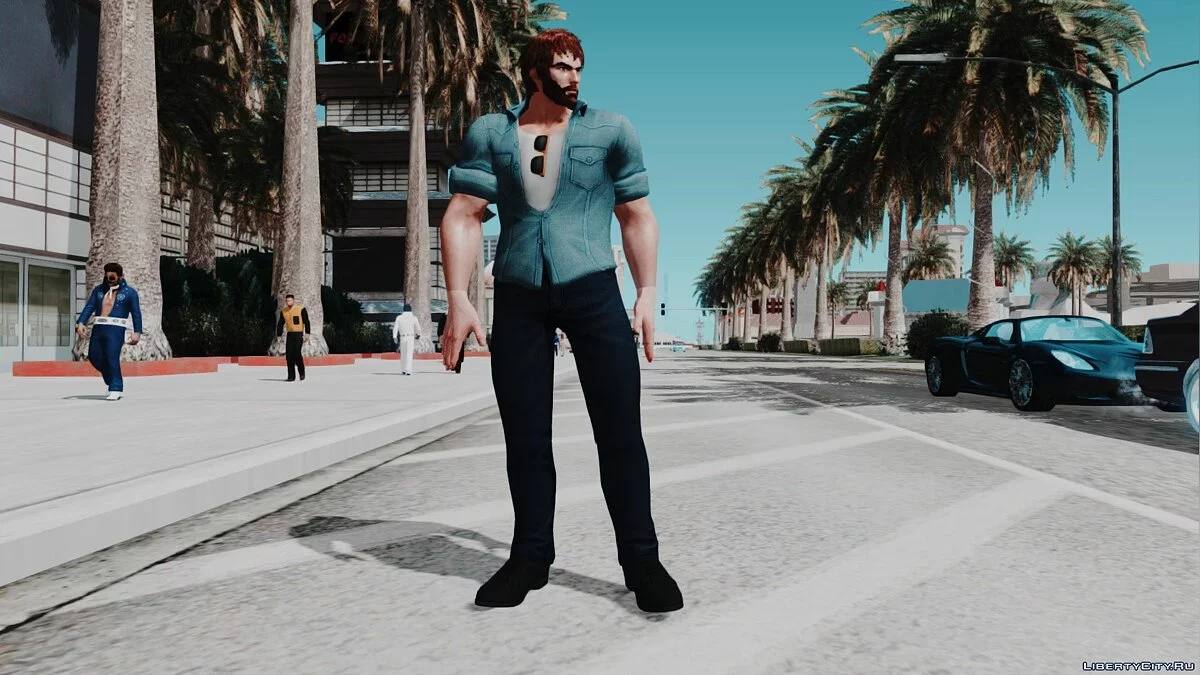 Шахін з Tekken7 / GTA San Andreas