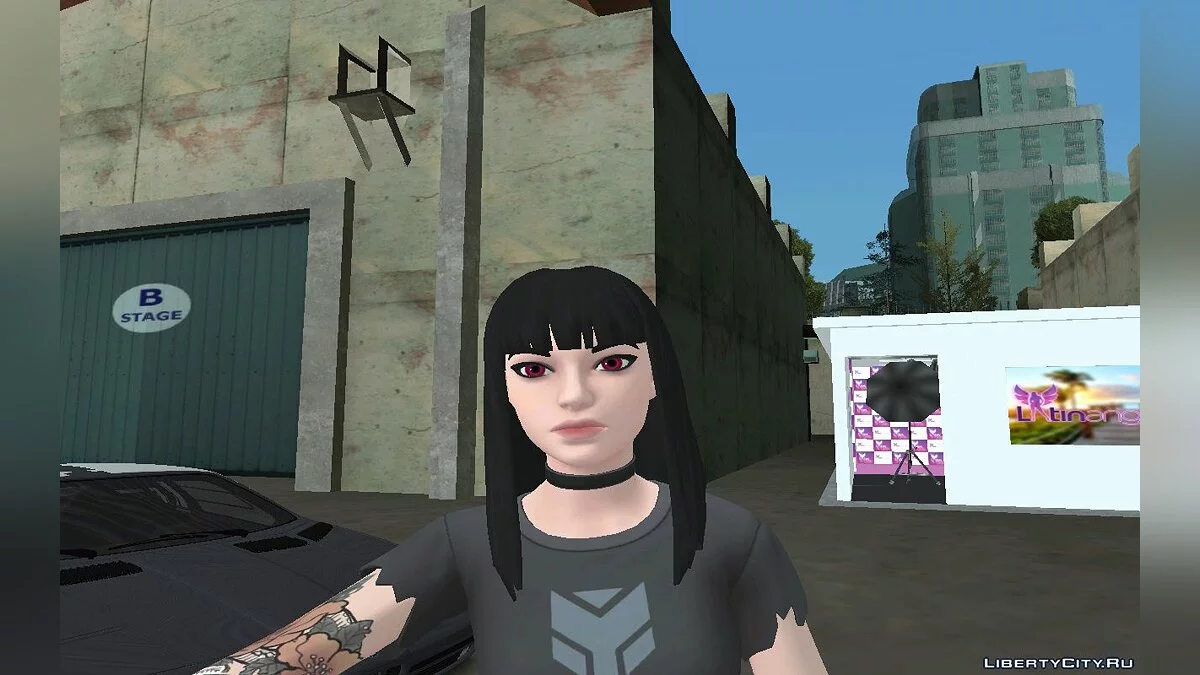 Charlotte з Fortnite / GTA San Andreas