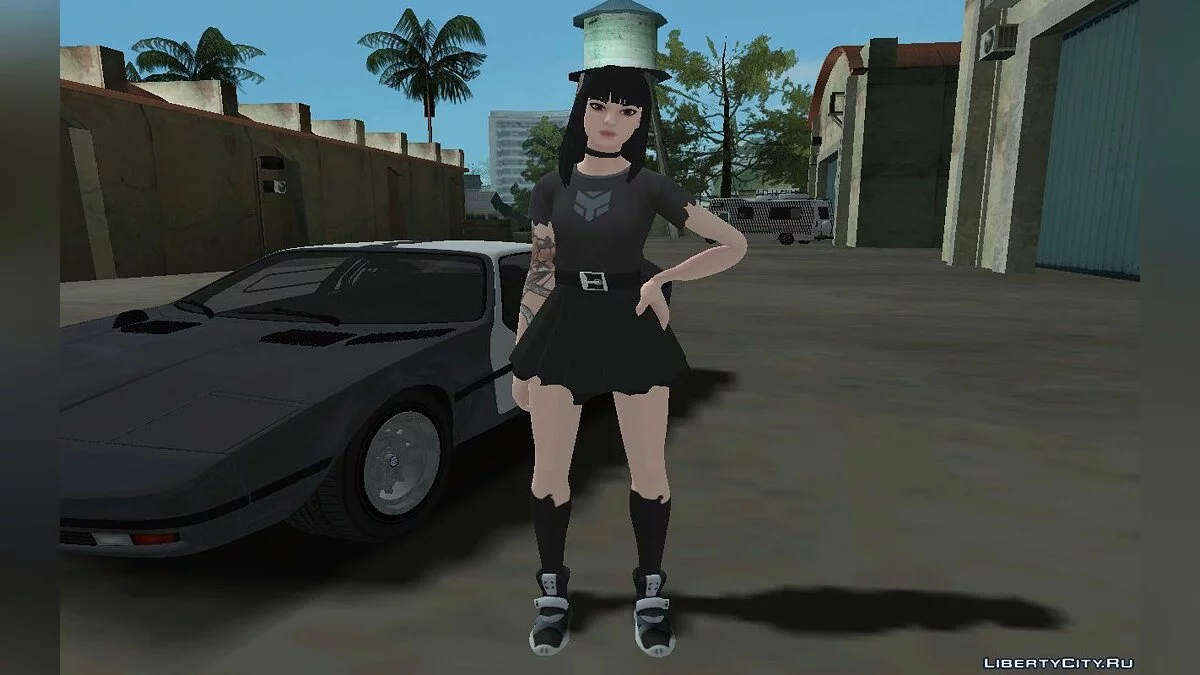 Charlotte з Fortnite / GTA San Andreas