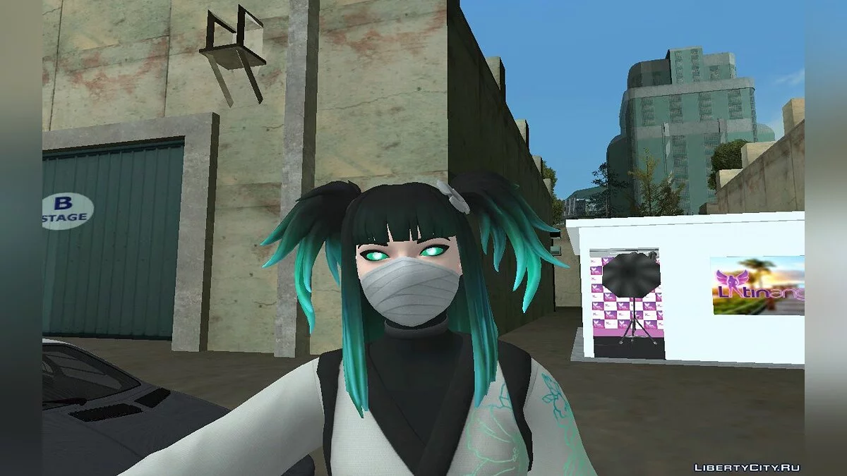 Charlotte з Fortnite / GTA San Andreas