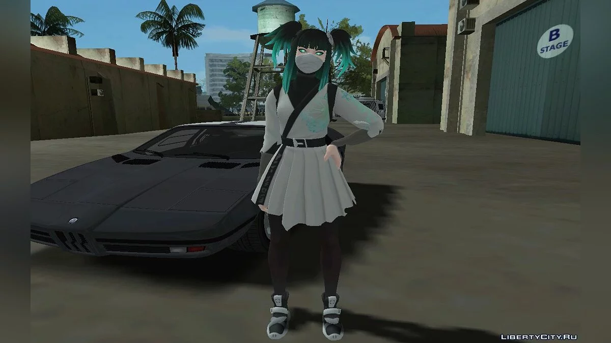 Charlotte з Fortnite / GTA San Andreas