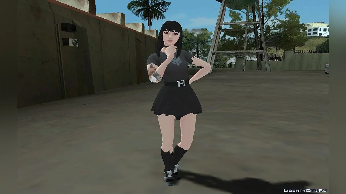 Charlotte з Fortnite / GTA San Andreas