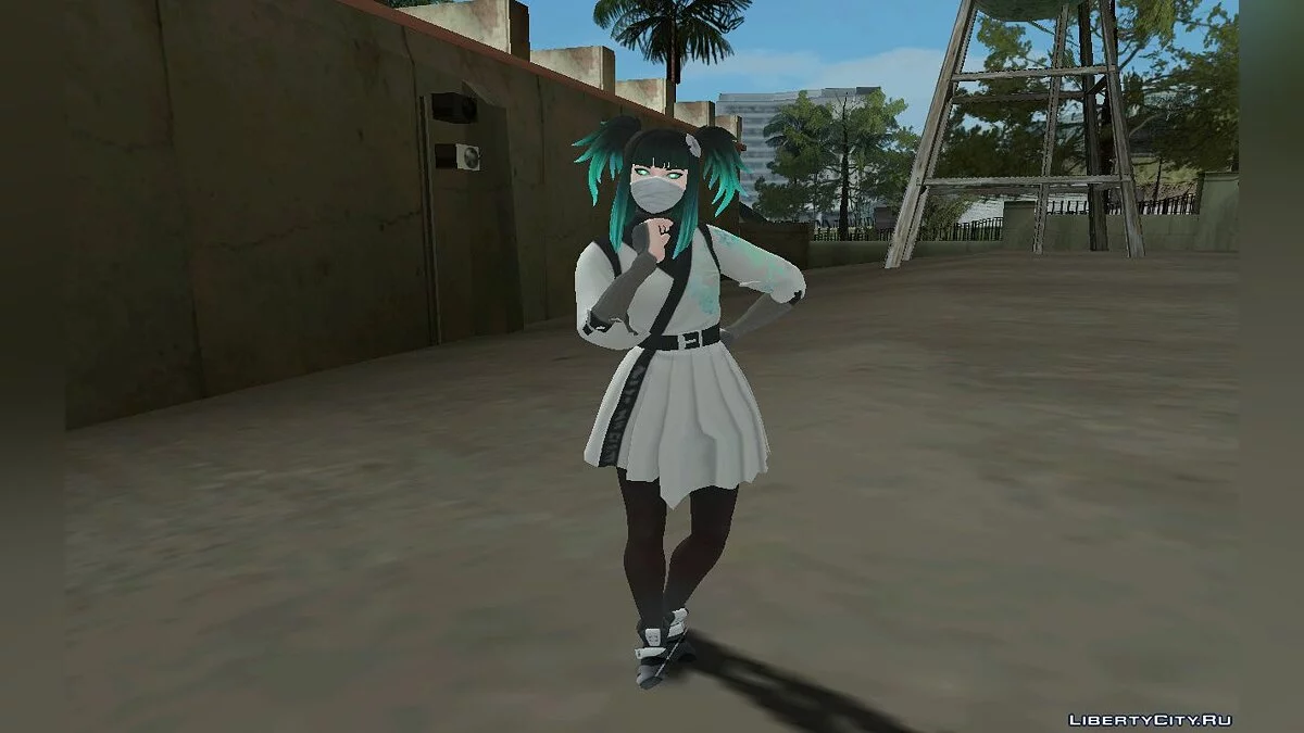 Charlotte з Fortnite / GTA San Andreas
