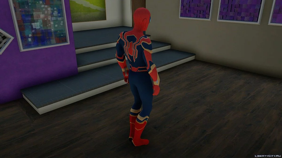Spider-Man de Avengers: Endgame / GTA San Andreas