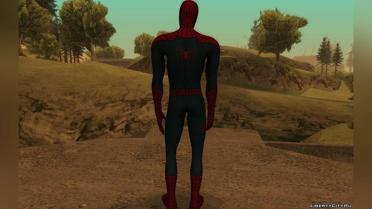 Spider-Man dari The Amazing Spider-Man 2 / GTA San Andreas