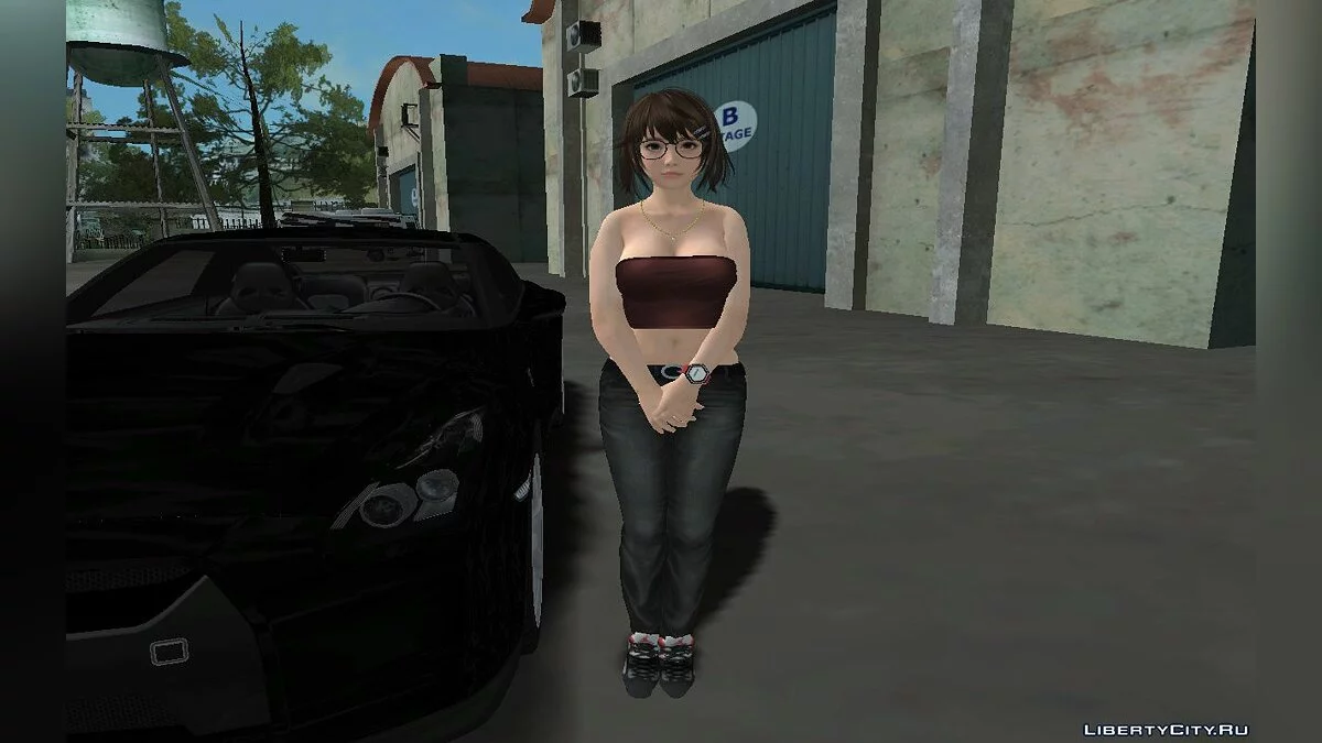 Tsukushi con ropa de calle / GTA San Andreas
