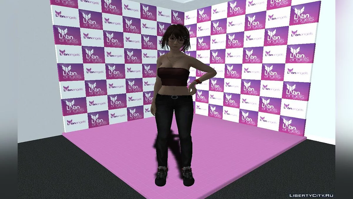 Tsukushi con ropa de calle / GTA San Andreas