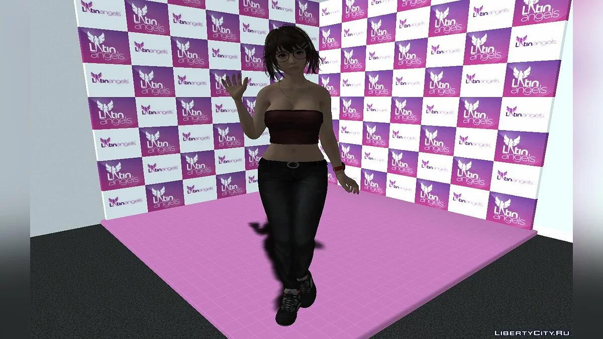 Tsukushi con ropa de calle / GTA San Andreas