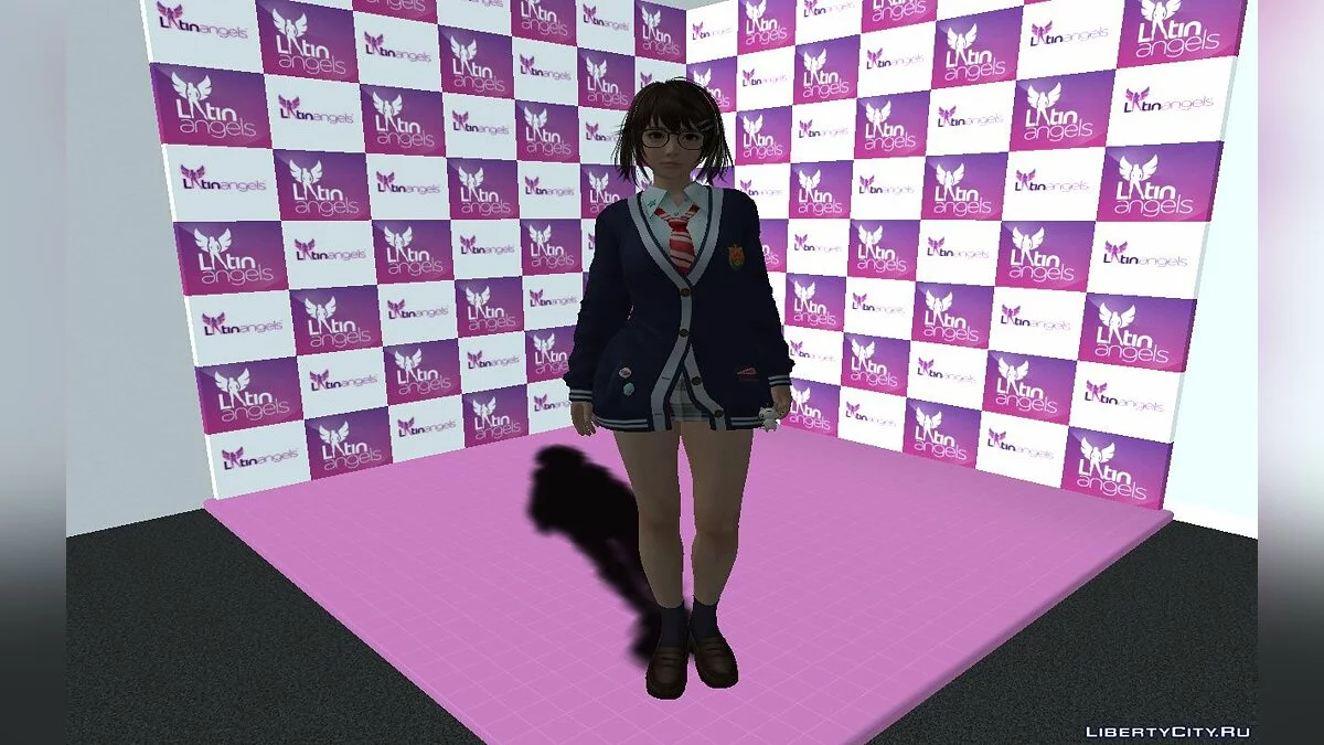 Tsukushi en uniforme scolaire / GTA San Andreas
