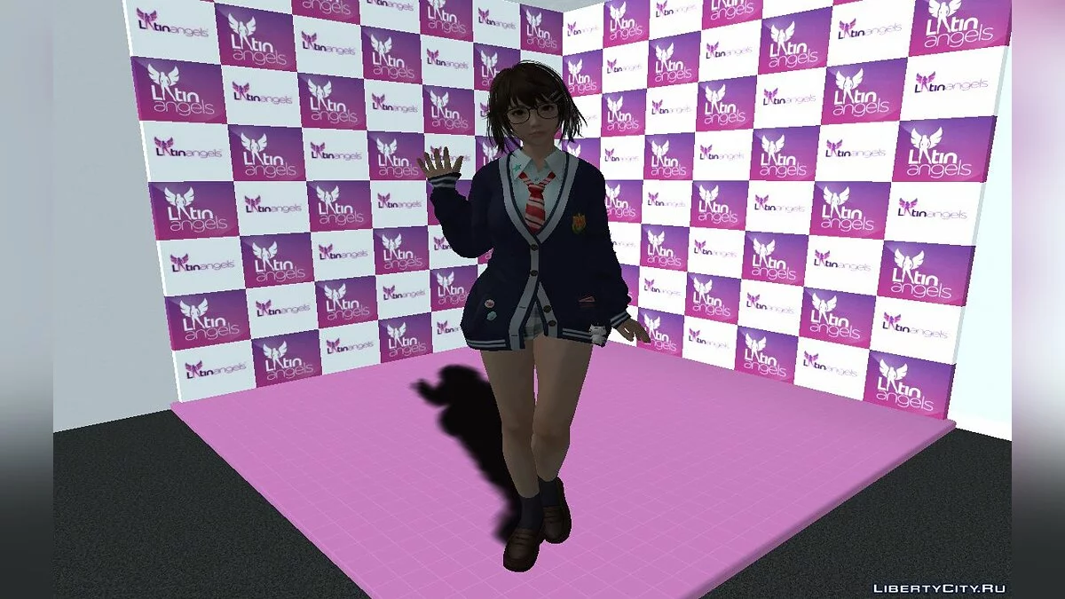 Tsukushi en uniforme scolaire / GTA San Andreas