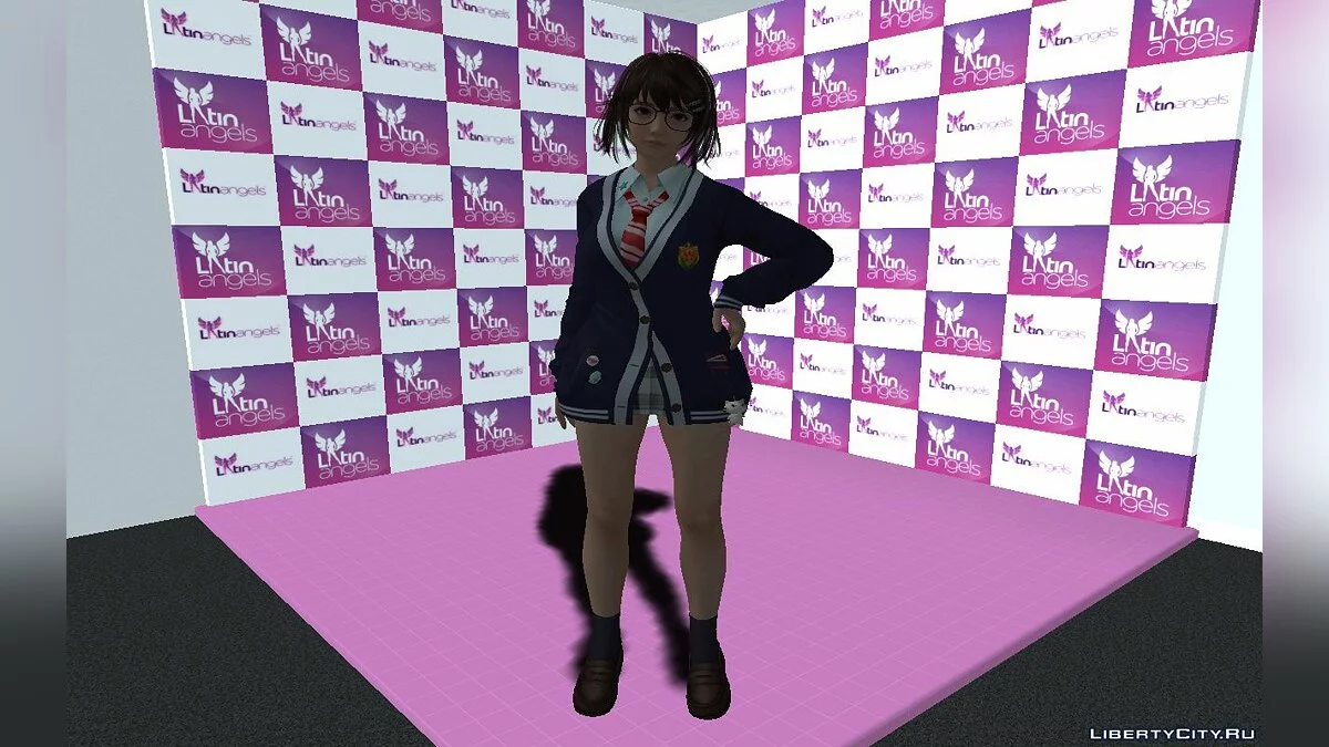 Tsukushi en uniforme scolaire / GTA San Andreas