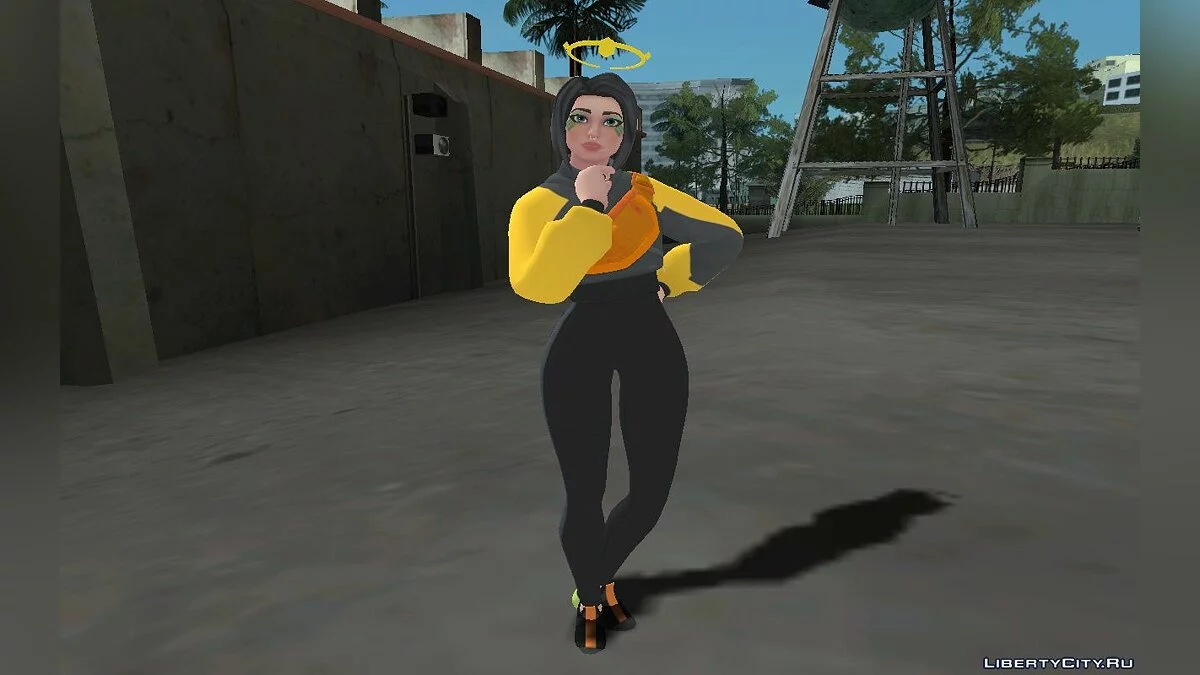 D´Ark from Fortnite / GTA San Andreas