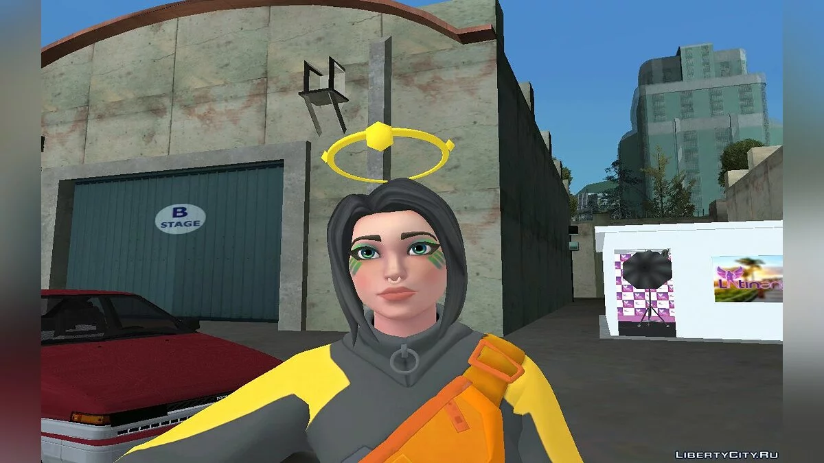 D´Ark from Fortnite / GTA San Andreas