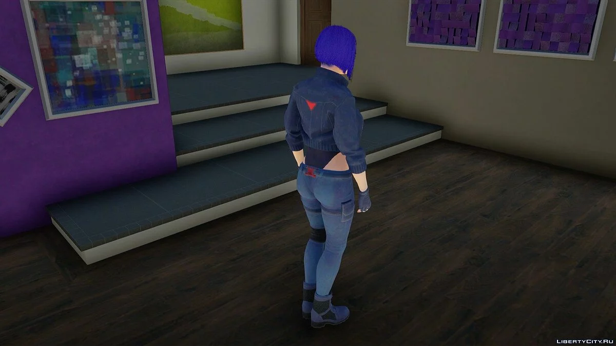 Jill Combat Meshmod / GTA San Andreas