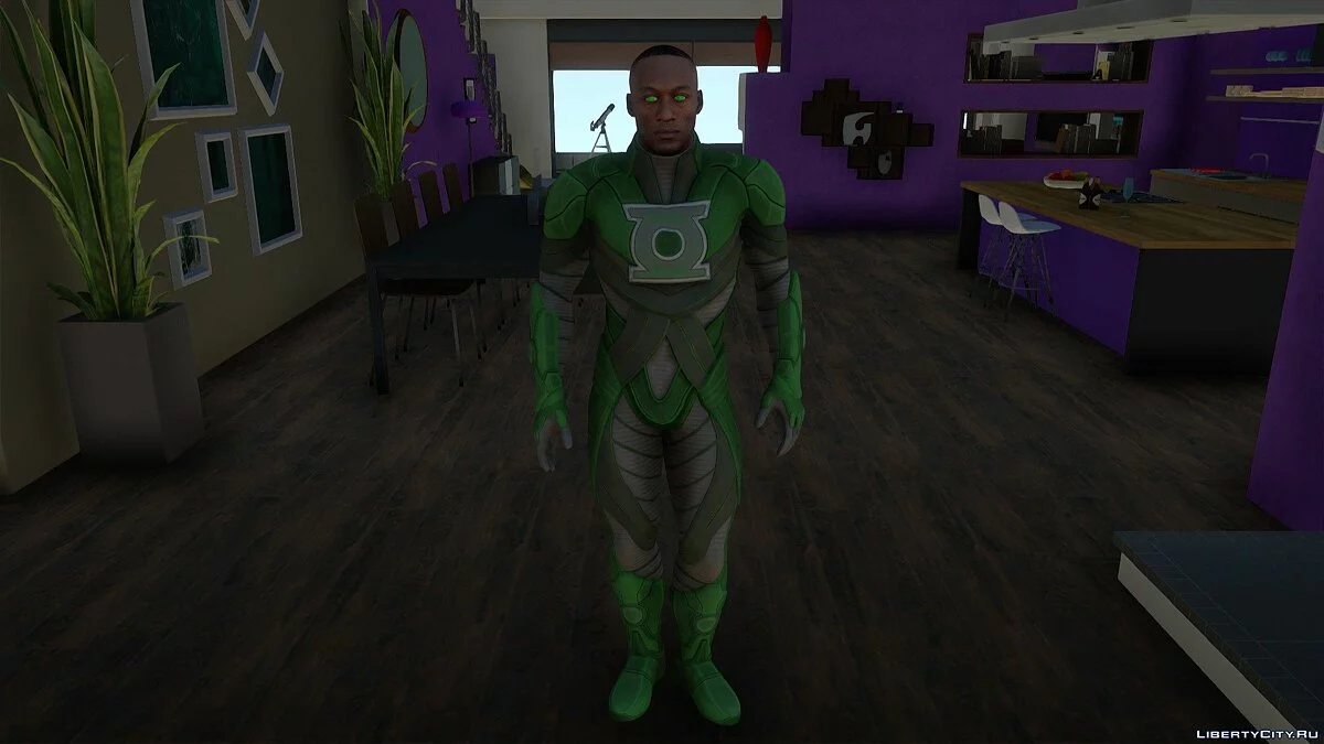 来自 DC Universe 的约翰·斯图尔特 / GTA San Andreas