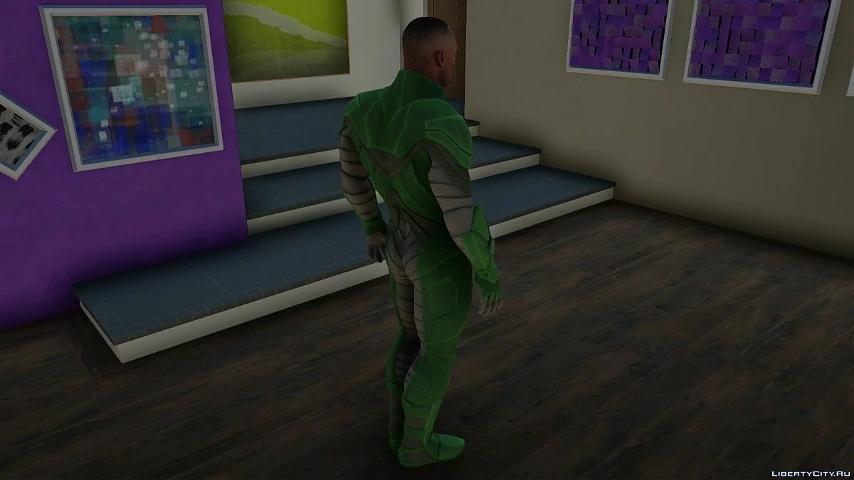 来自 DC Universe 的约翰·斯图尔特 / GTA San Andreas