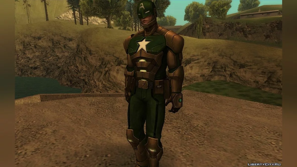Captain America (Hydra) / GTA San Andreas