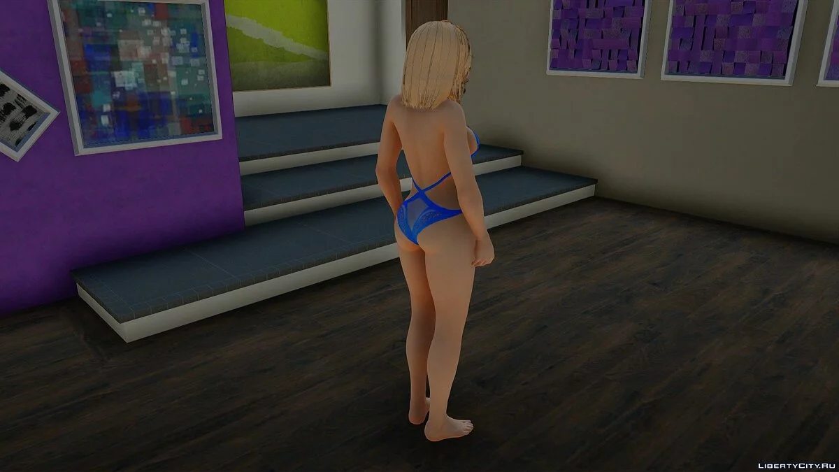 Helena Douglas in a swimsuit / GTA San Andreas
