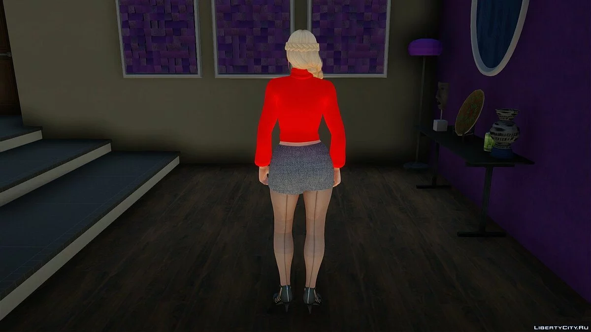 Helena Douglas en ropa casual v6 / GTA San Andreas
