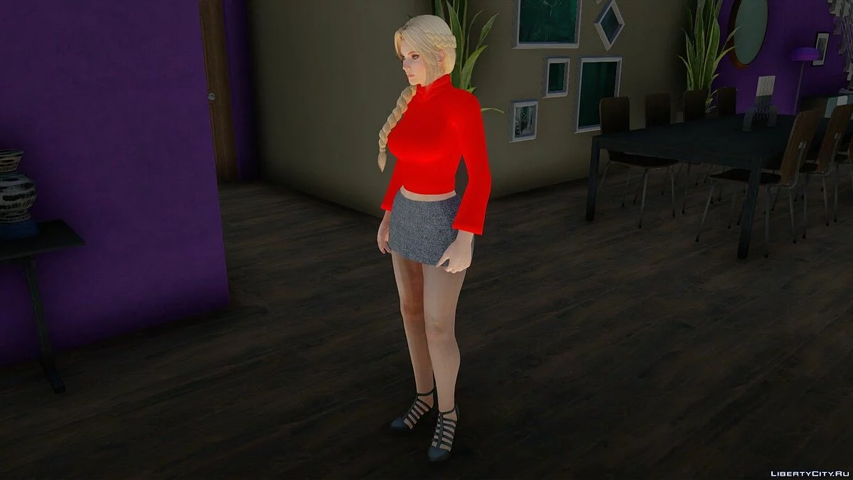 Helena Douglas en ropa casual v6 / GTA San Andreas