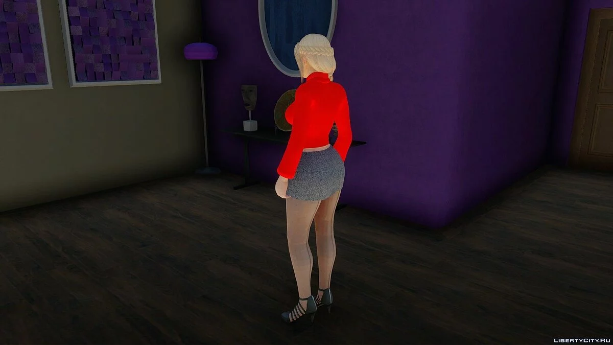 Helena Douglas en ropa casual v6 / GTA San Andreas