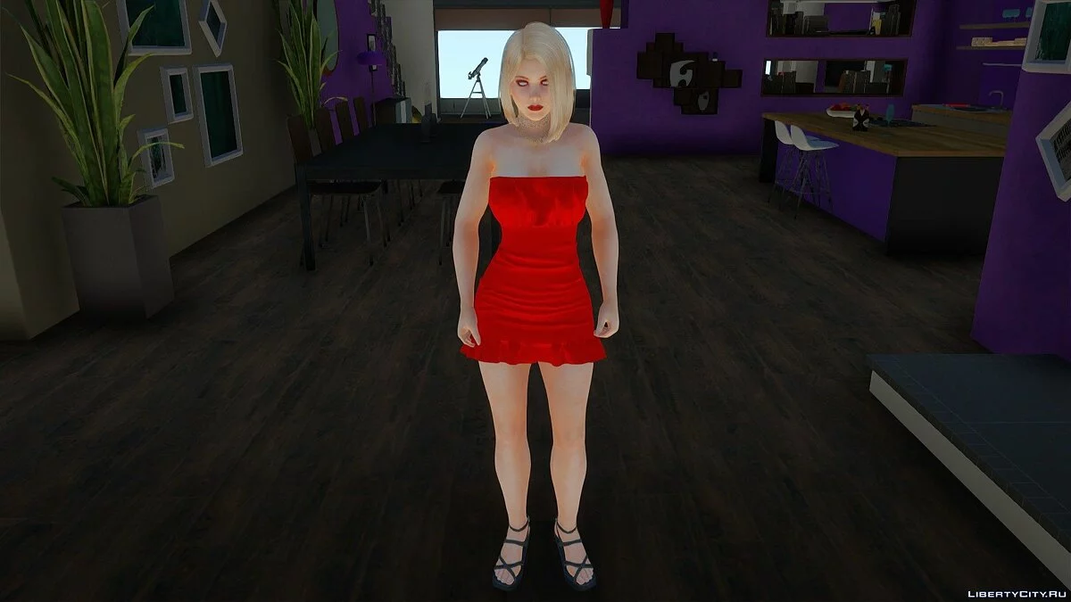 Хелена Дуглас в повседневной одежде v22 / GTA San Andreas
