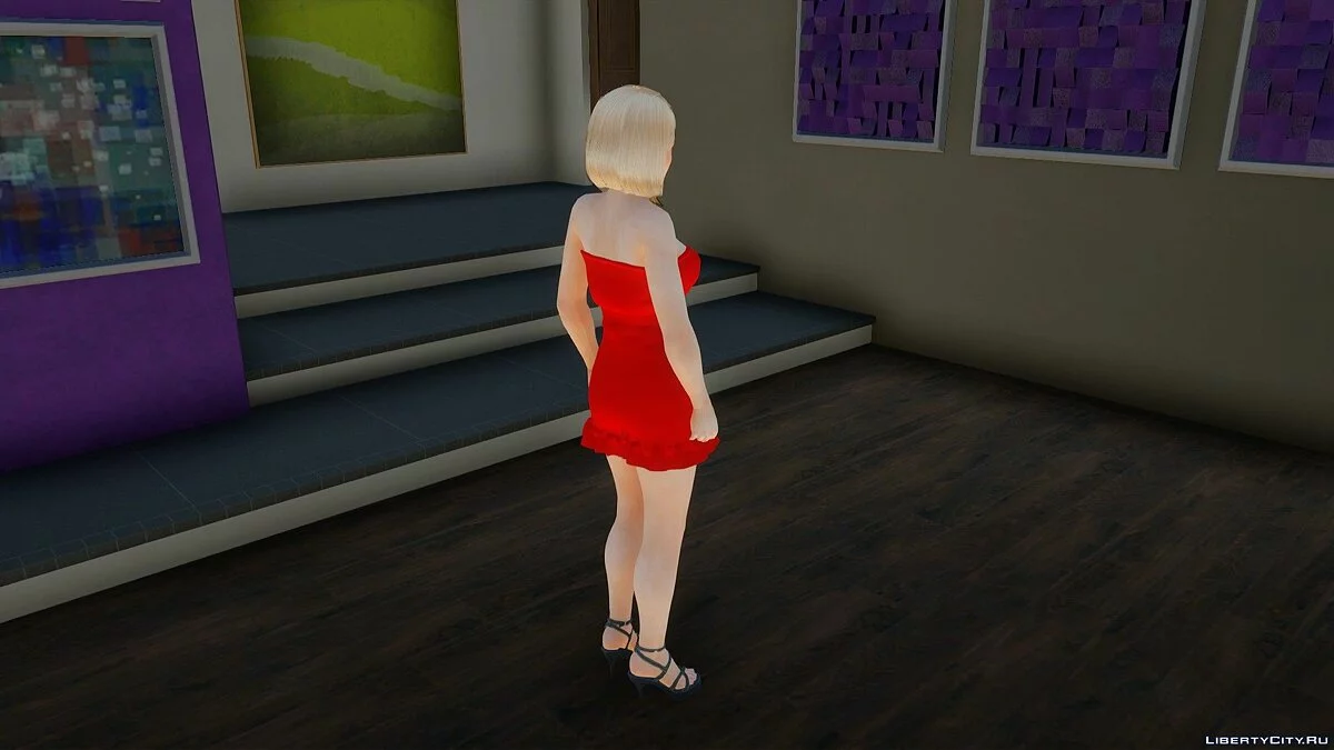 Хелена Дуглас в повседневной одежде v22 / GTA San Andreas