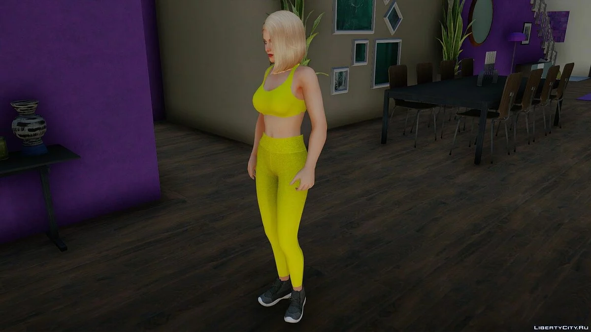 Хелена Дуглас у спортивному одязі / GTA San Andreas