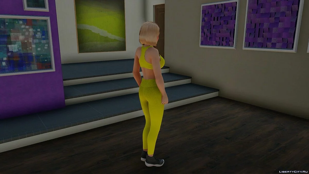 Хелена Дуглас у спортивному одязі / GTA San Andreas