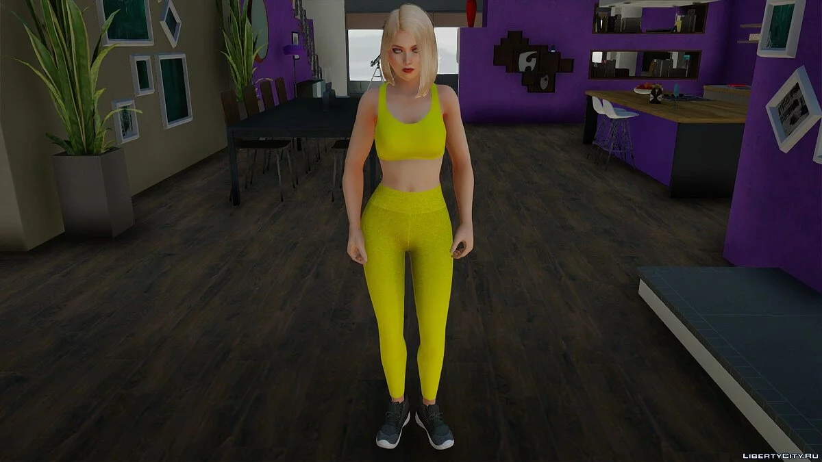 Хелена Дуглас у спортивному одязі / GTA San Andreas
