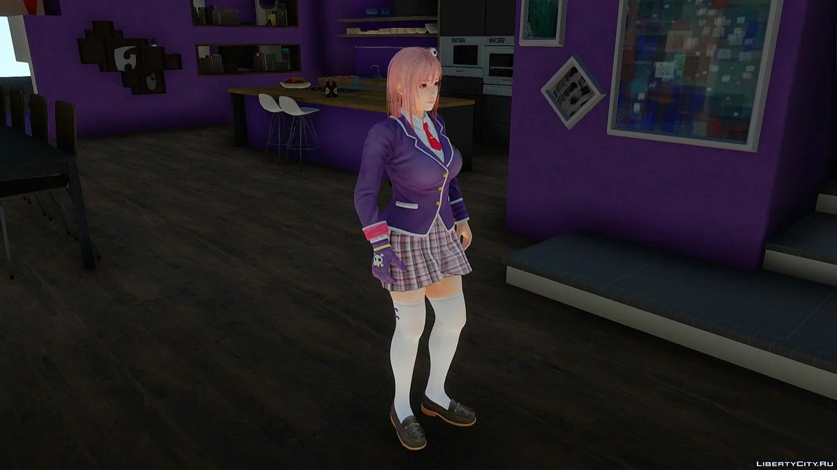 Honoka (Traje 1) de Dead Or Alive 5: Last Round / GTA San Andreas