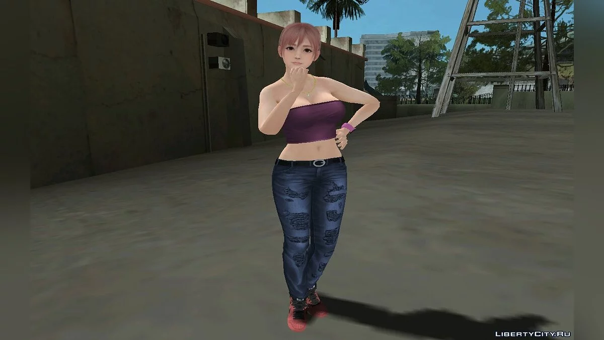 Honoka con ropa casual / GTA San Andreas