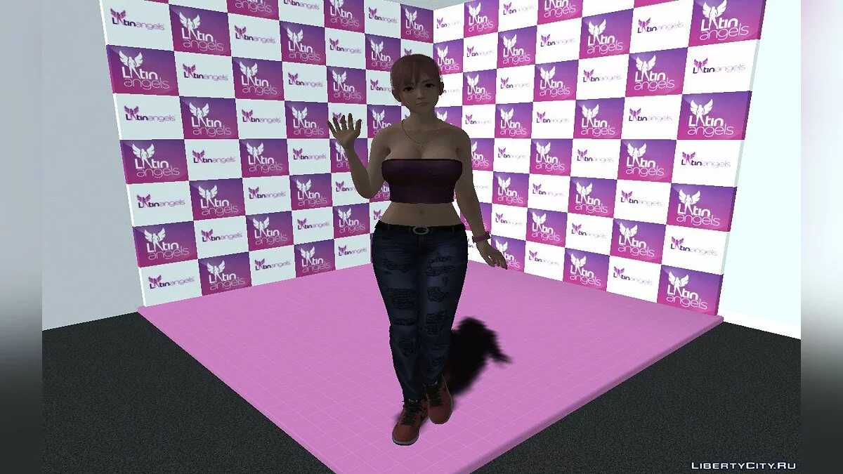 Honoka con ropa casual / GTA San Andreas
