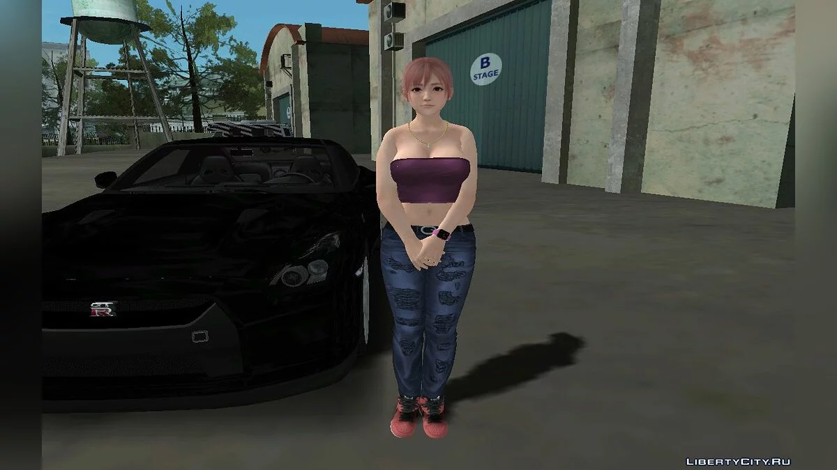 Honoka con ropa casual / GTA San Andreas