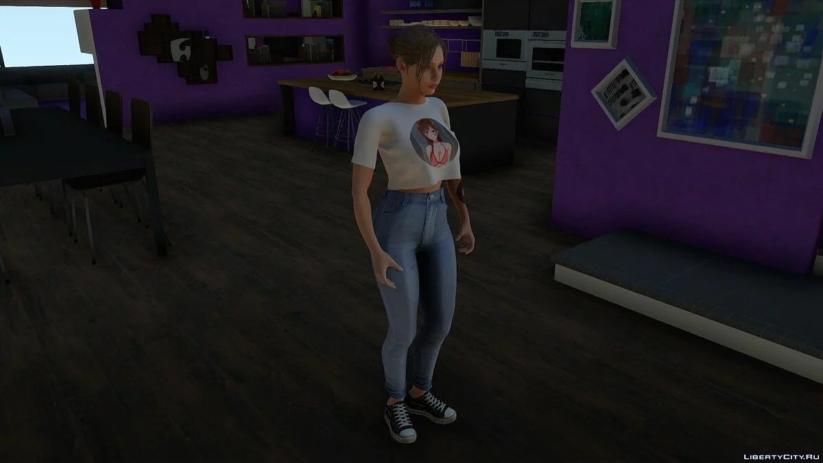 克莱尔·雷德菲尔德的日常服装 / GTA San Andreas