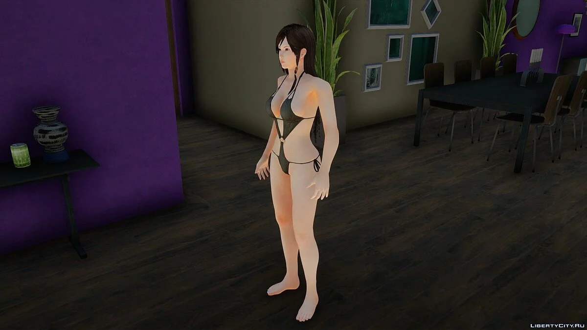 Kokoro en traje de baño negro / GTA San Andreas