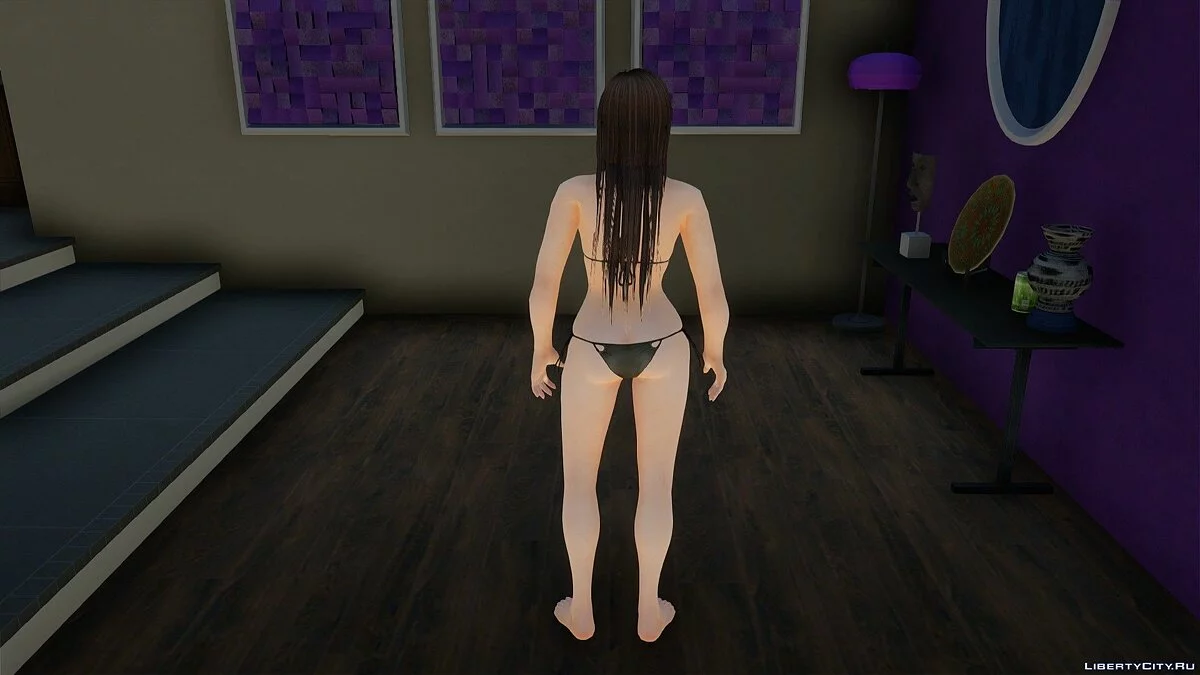 Kokoro en traje de baño negro / GTA San Andreas