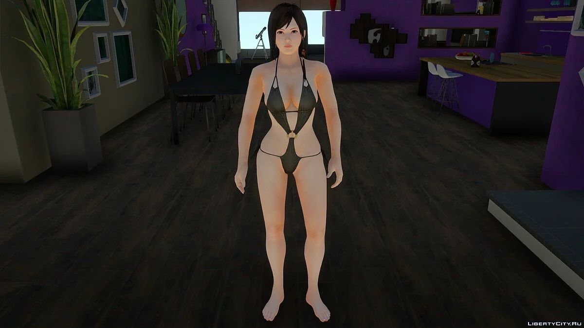 Kokoro en traje de baño negro / GTA San Andreas