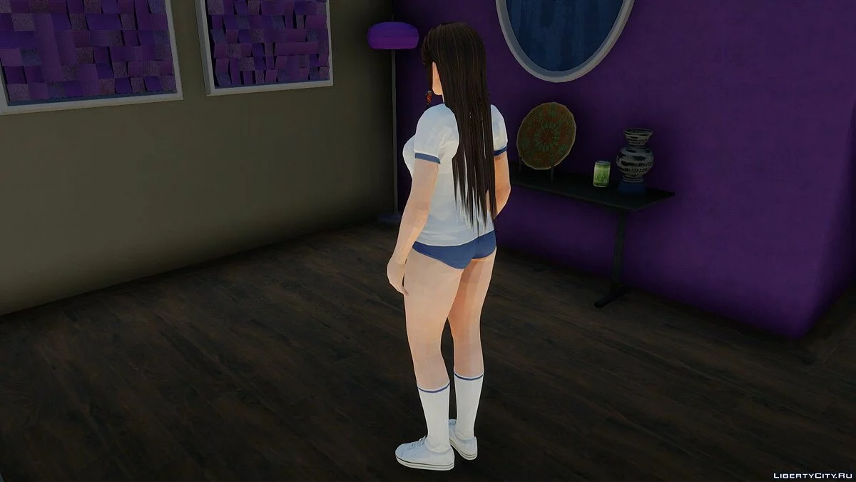Kokoro en camiseta / GTA San Andreas