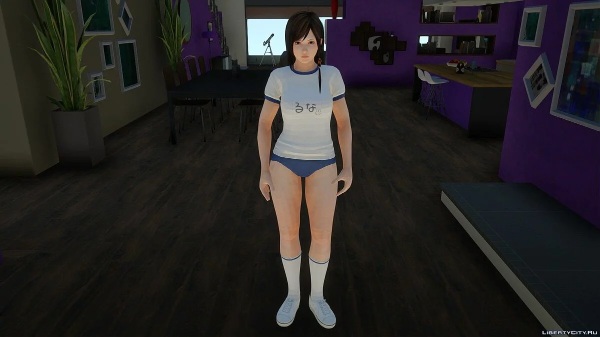 Kokoro en camiseta / GTA San Andreas