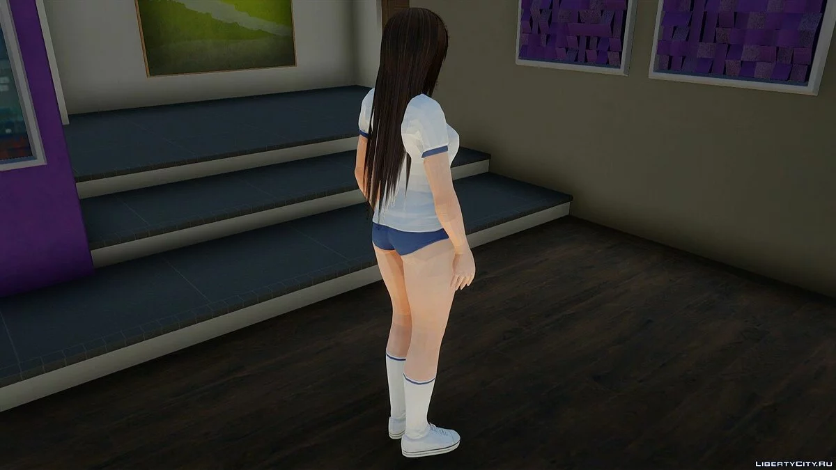 Kokoro en camiseta / GTA San Andreas