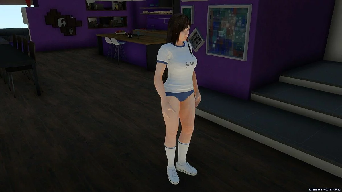 Kokoro en camiseta / GTA San Andreas