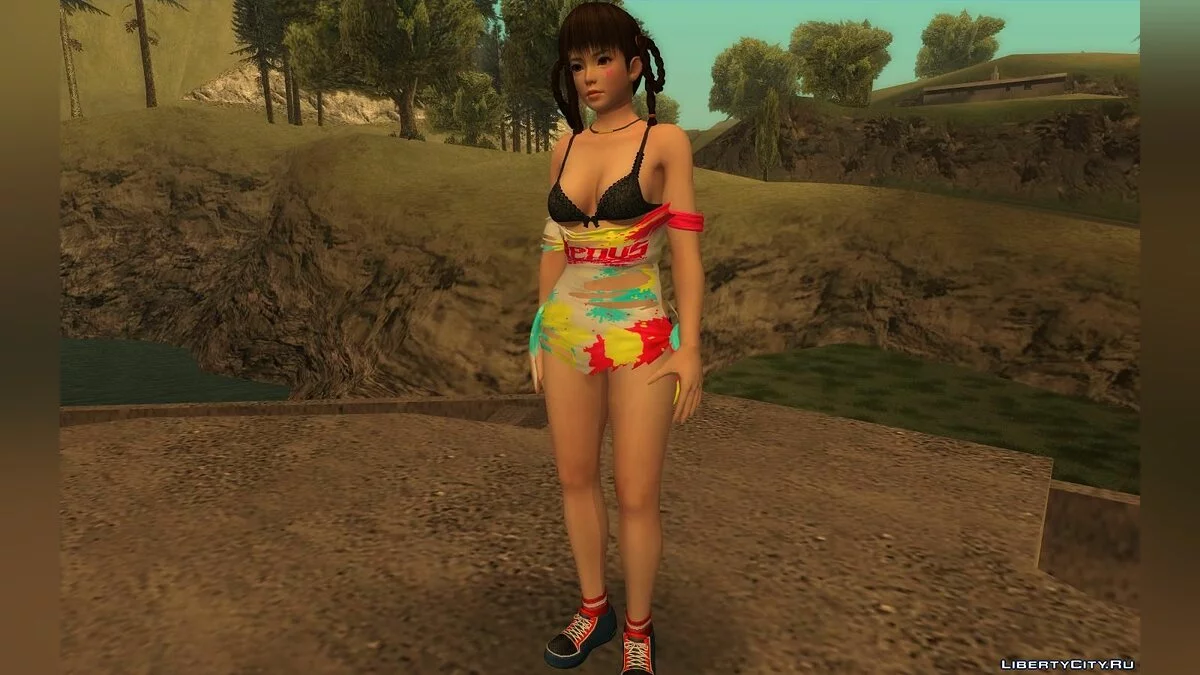 Лей-Фанг в красочном наряде / GTA San Andreas