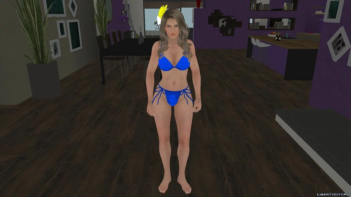 Lisa Hamilton en bikini / GTA San Andreas