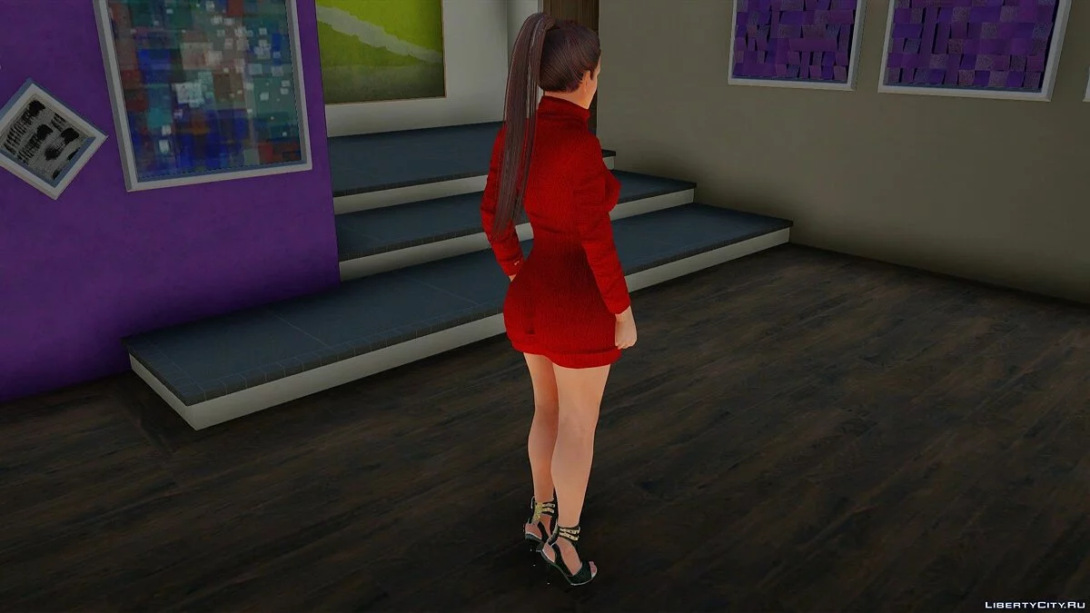 丽莎·汉密尔顿休闲装 v5 / GTA San Andreas