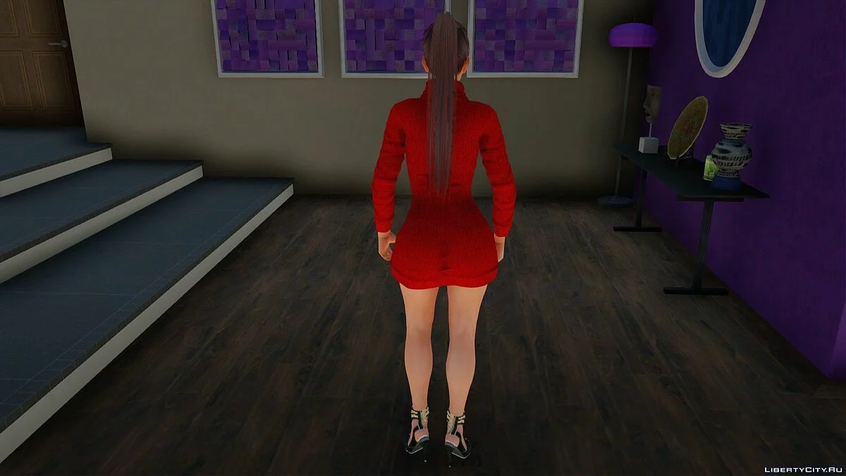 丽莎·汉密尔顿休闲装 v5 / GTA San Andreas