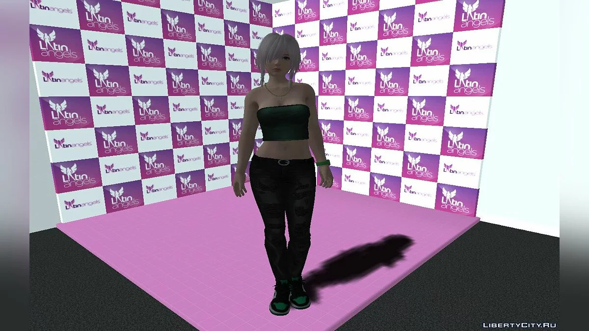 Luna con ropa casual / GTA San Andreas