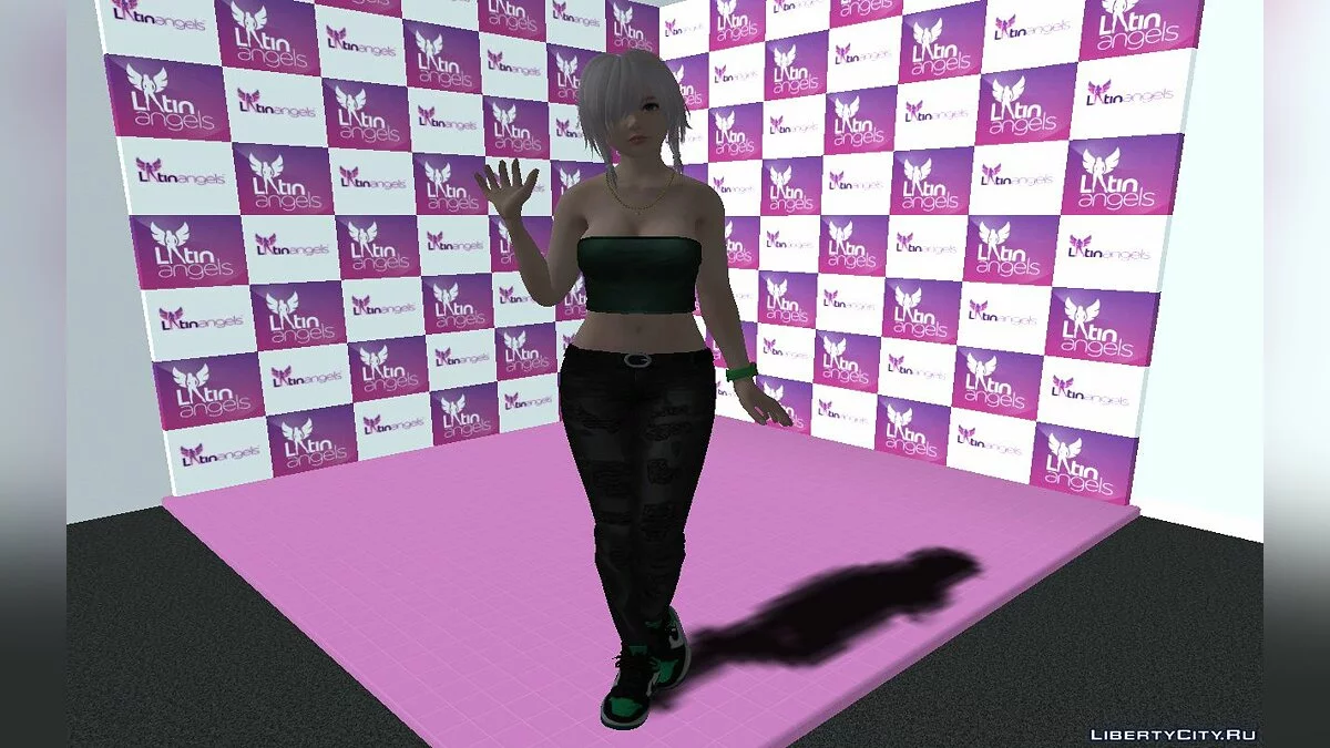Luna con ropa casual / GTA San Andreas